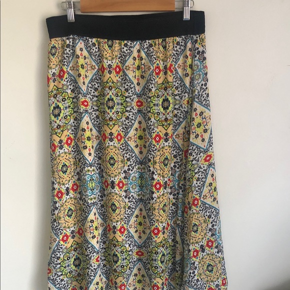 LuLaRoe Dresses & Skirts - LuLaRoe Colorful Patterned Women's Skirt